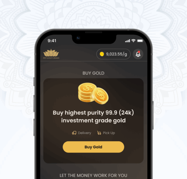 0.1Gm Gold Coin (999 Purity)